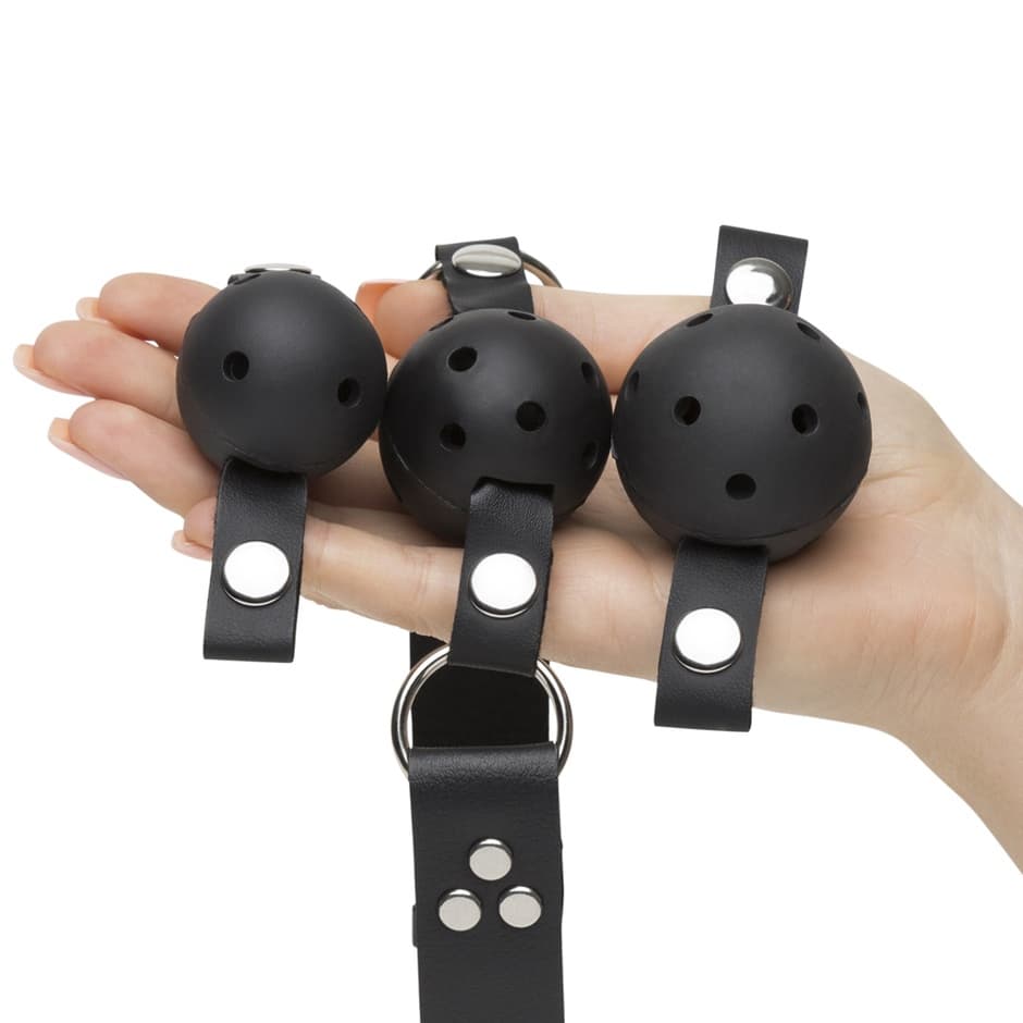 BDSM toys for beginners - breathable ball gag